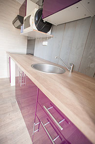 plan de travail en bois de la location